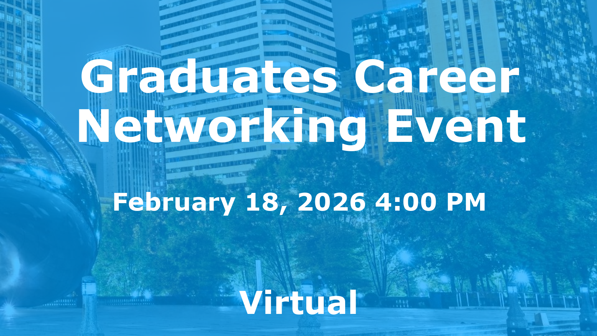 Graduates Career Networking Event event image